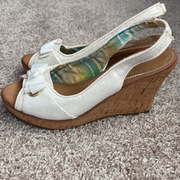 Sperry Top-Sider women’s size 7 wedge sandals, great condition! - Picture 4 of 7